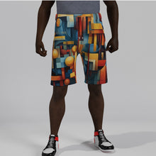 Load image into Gallery viewer, Ti Amo I love you - Exclusive Brand - Multicolor - Men's Beach Shorts