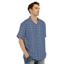 Load image into Gallery viewer, Ti Amo I love you - Exclusive Brand  - Men's Hawaiian Shirt With Button Closure