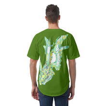 Load image into Gallery viewer, Ti Amo I love you - Exclusive Brand - Men's Short Sleeve Baseball Jersey