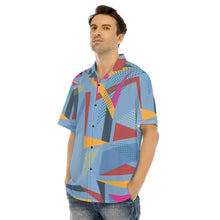 Load image into Gallery viewer, Ti Amo I love you - Exclusive Brand  - Men's Hawaiian Shirt With Button Closure