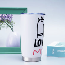 Load image into Gallery viewer, Ti Amo I love you- Exclusive Brand  - Tumbler 20oz