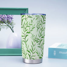 Load image into Gallery viewer, Ti Amo I love you - Exclusive Brand - Periglacial Blue Leaf - Tumbler 20oz