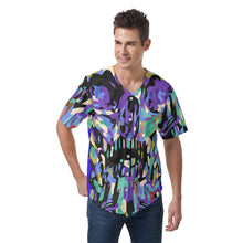 Load image into Gallery viewer, Ti Amo I love you - Exclusive Brand - Men's Short Sleeve Baseball Jersey