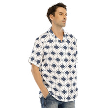 Load image into Gallery viewer, Ti Amo I love you - Exclusive Brand  - Men's Hawaiian Shirt With Button Closure