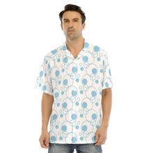 Load image into Gallery viewer, Ti Amo I love you - Exclusive Brand  - Men's Hawaiian Shirt With Button Closure