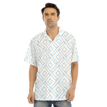 Load image into Gallery viewer, Ti Amo I love you - Exclusive Brand  - Men's Hawaiian Shirt With Button Closure