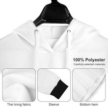 Load image into Gallery viewer, Ti Amo I love you - Exclusive Brand - Mulberry & Kashmir Blue Floating Paint Pattern - Women's Hoodie Mini Dress