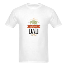 Load image into Gallery viewer, Ti Amo I love you - Exclusive Brand - 100% PURE SUPER DAD - Mens - Gildan Softstyle T-Shirt - 64000