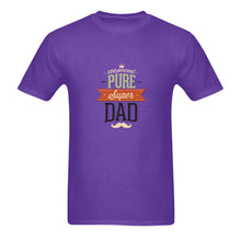 Load image into Gallery viewer, Ti Amo I love you - Exclusive Brand - 100% PURE SUPER DAD - Mens - Gildan Softstyle T-Shirt - 64000