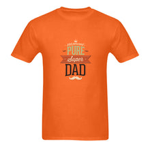 Load image into Gallery viewer, Ti Amo I love you - Exclusive Brand - 100% PURE SUPER DAD - Mens - Gildan Softstyle T-Shirt - 64000