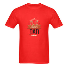 Load image into Gallery viewer, Ti Amo I love you - Exclusive Brand - 100% PURE SUPER DAD - Mens - Gildan Softstyle T-Shirt - 64000