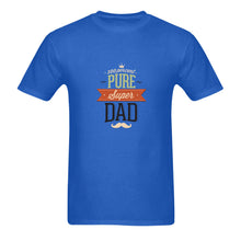 Load image into Gallery viewer, Ti Amo I love you - Exclusive Brand - 100% PURE SUPER DAD - Mens - Gildan Softstyle T-Shirt - 64000