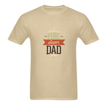 Load image into Gallery viewer, Ti Amo I love you - Exclusive Brand - 100% PURE SUPER DAD - Mens - Gildan Softstyle T-Shirt - 64000