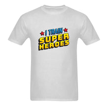 Load image into Gallery viewer, Ti Amo I love you - Exclusive Brand - I TRAIN SUPER HEROS - Mens - Gildan Softstyle T-Shirt - 64000