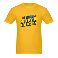 Load image into Gallery viewer, Ti Amo I love you - Exclusive Brand - I TRAIN SUPER HEROS - Mens - Gildan Softstyle T-Shirt - 64000
