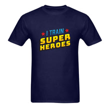 Load image into Gallery viewer, Ti Amo I love you - Exclusive Brand - I TRAIN SUPER HEROS - Mens - Gildan Softstyle T-Shirt - 64000