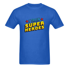 Load image into Gallery viewer, Ti Amo I love you - Exclusive Brand - I TRAIN SUPER HEROS - Mens - Gildan Softstyle T-Shirt - 64000