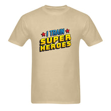 Load image into Gallery viewer, Ti Amo I love you - Exclusive Brand - I TRAIN SUPER HEROS - Mens - Gildan Softstyle T-Shirt - 64000