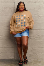 Load image into Gallery viewer, Simply Love Full Size Snowflakes Round Neck Sweatshirt