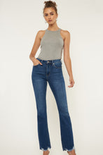 Load image into Gallery viewer, Kancan Cat's Whiskers Raw Hem Flare Jeans