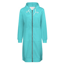 Load image into Gallery viewer, Ti Amo I love you - Exclusive Brand - Women's Long Hoodie