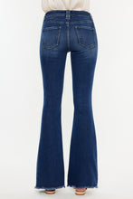 Load image into Gallery viewer, Kancan Cat's Whiskers Raw Hem Flare Jeans