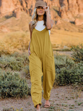 Load image into Gallery viewer, Double Take Full Size Sleeveless V-Neck Pocketed Jumpsuit