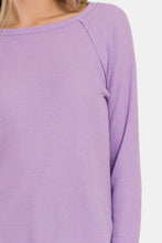 Load image into Gallery viewer, Zenana Waffle Long Sleeve T-Shirt
