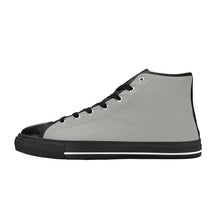 Load image into Gallery viewer, Ti Amo I love you - Exclusive Brand - Womens High Top Canvas Shoes with Black Soles