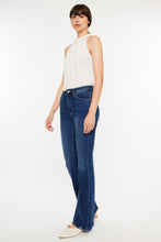 Load image into Gallery viewer, Kancan Cat's Whiskers Raw Hem Flare Jeans
