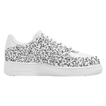 Load image into Gallery viewer, Ti Amo I love you - Exclusive Brand - White with Black Vines -Low Top Unisex Sneakers
