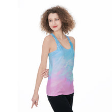 Load image into Gallery viewer, Ti Amo I love you - Exclusive Brand - Multicolor - Women's Racerback Tank Top