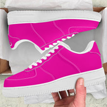 Load image into Gallery viewer, Ti Amo I love you - Exclusive Brand - Hollywood Cerise - Low Top Unisex Sneakers