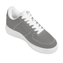 Load image into Gallery viewer, Ti Amo I love you -  Exclusive Brand  - Natural Gray  - White Heart - Low Top Unisex Sneakers