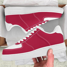 Load image into Gallery viewer, Ti Amo I love you - Exclusive Brand - Cardinal & White - Low Top Unisex Sneakers