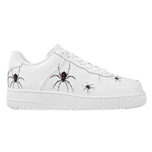 Load image into Gallery viewer, Ti Amo I love you - Exclusive Brand - White - Lots of Spiders - Mens / Womens -  Low Top Unisex Sneakers