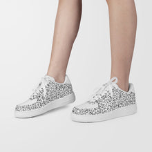 Load image into Gallery viewer, Ti Amo I love you - Exclusive Brand - White with Black Vines -Low Top Unisex Sneakers