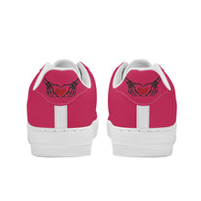 Load image into Gallery viewer, Ti Amo I love you - Exclusive Brand - Cerise Red 2 - Skeleton Hands with Heart - Low Top Unisex Sneakers