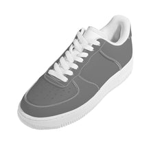 Load image into Gallery viewer, Ti Amo I love you - Exclusive Brand  - Dove Gray - Skeleton Hands with Heart - Low Top Unisex Sneakers