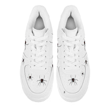 Load image into Gallery viewer, Ti Amo I love you - Exclusive Brand - White - Lots of Spiders - Mens / Womens -  Low Top Unisex Sneakers