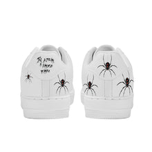 Load image into Gallery viewer, Ti Amo I love you - Exclusive Brand - White - Lots of Spiders - Mens / Womens -  Low Top Unisex Sneakers