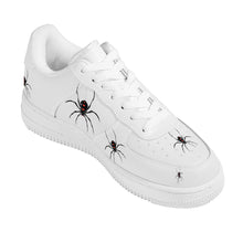 Load image into Gallery viewer, Ti Amo I love you - Exclusive Brand - White - Lots of Spiders - Mens / Womens -  Low Top Unisex Sneakers