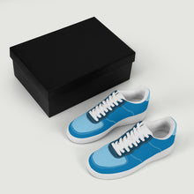 Load image into Gallery viewer, Ti Amo I love you - Exclusive Brand - Lochmara / Jordy Blue / Tarawera - Low Top Unisex Sneakers