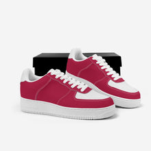 Load image into Gallery viewer, Ti Amo I love you - Exclusive Brand - Cardinal & White - Low Top Unisex Sneakers