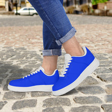 Load image into Gallery viewer, Ti Amo I love you - Exclusive Brand  - Blue Blue Eyes - White Heart - Low Top Unisex Sneakers