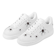 Load image into Gallery viewer, Ti Amo I love you - Exclusive Brand - White - Lots of Spiders - Mens / Womens -  Low Top Unisex Sneakers