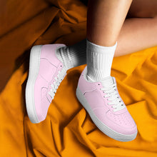 Load image into Gallery viewer, Ti Amo I love you - Exclusive Brand  - Pink Lace - Womens Low Top Sneakers