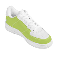 Load image into Gallery viewer, Ti Amo I love you - Exclusive Brand - Celery & White - Low Top Unisex Sneakers