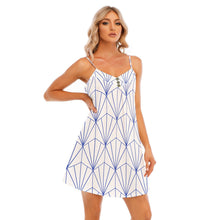 Load image into Gallery viewer, Ti Amo I love you - Exclusive Brand - Women's V-neck Sleeveless Cami Dress