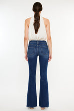 Load image into Gallery viewer, Kancan Cat's Whiskers Raw Hem Flare Jeans